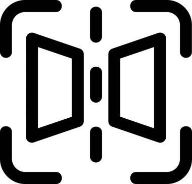 Seo ve simgenin vektör illüstrasyonu