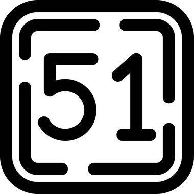 5 numaralı simge işareti tasarımı