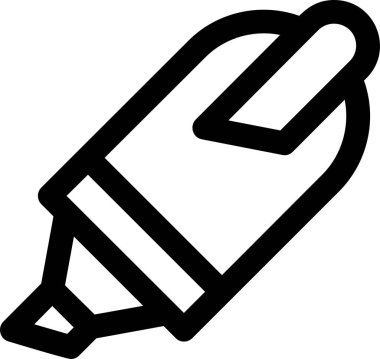 kalem çizim simgesi. Web için basit kalem vektör simgeleri çizimi