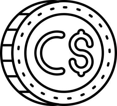 madeni para birimi simgesi