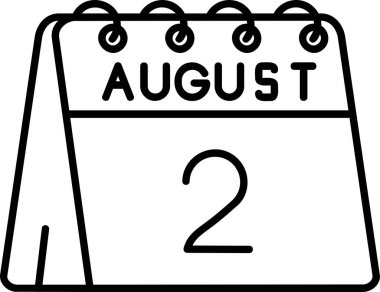 Takvim simgesi tasarımı, vektör illüstrasyonu