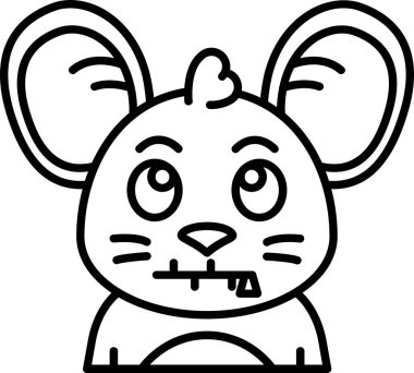 şirin fare çizgi filmi çizimi