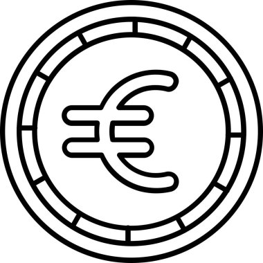 Avro para birimi simgesi ana hat biçiminde