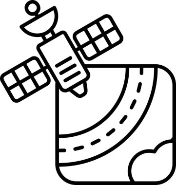 Gemi simgesi vektör çizimi