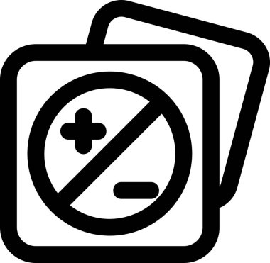 Silme simgesi yok, taslak biçimi