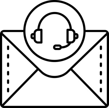 e- posta iletişim mesajı simgesi