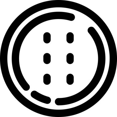 yiyecek içecek ikonu ana hatlarıyla