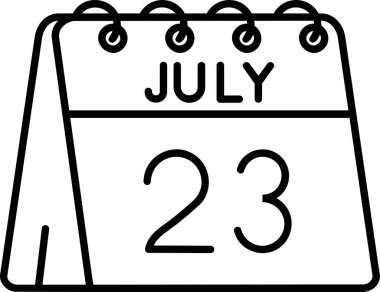 Temmuz 2 ve, simge, takvim