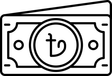 Para için. Web simgesi basit tasarım