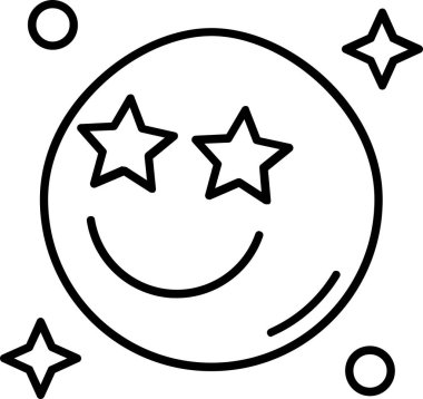 Yıldız. Web simgesi basit illüstrasyon