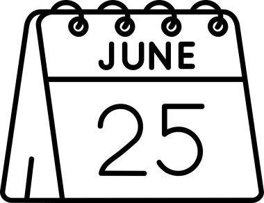 Takvim simgesi tasarımı, vektör illüstrasyonu