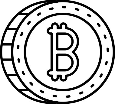 Kripto para birimi bitcoin para simgesi