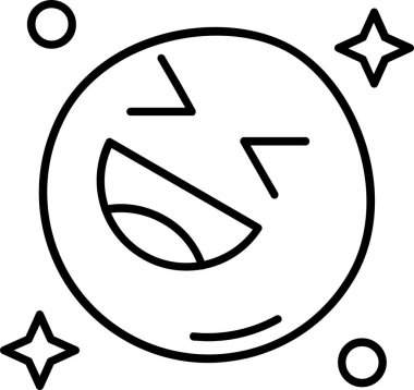 Yıldız. Web simgesi basit tasarım