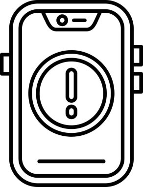 Telefon ikonu. vektör illüstrasyonu