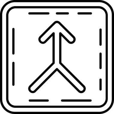 ok aşağı simge vektör illüstrasyon tasarımı