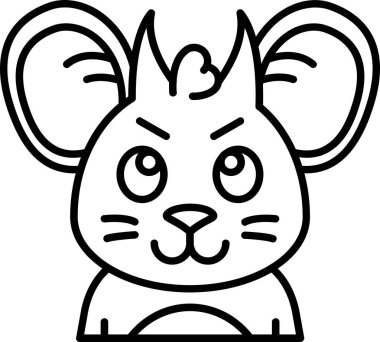 Şirin farenin satır simgesi