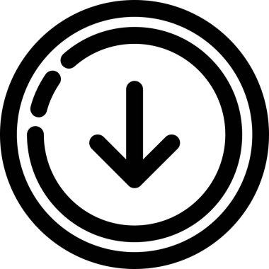 Saat simgesinin vektör illüstrasyonu