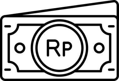 Para için. Web simgesi basit tasarım