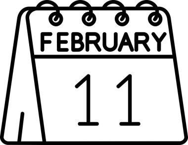 Takvim simge tasarlamak vektör