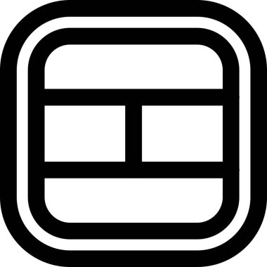 Bir kitap simgesinin vektör illüstrasyonu