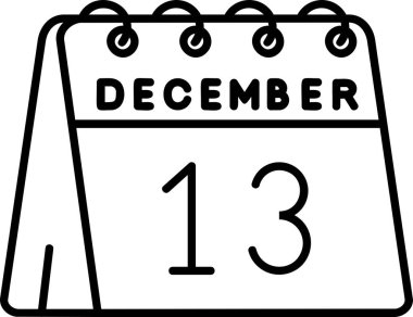 Takvim simgesi tasarımı, vektör illüstrasyonu