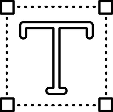 Modern b 'nin vektör illüstrasyonu eksik simgesi