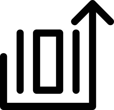 grafik ikonu vektör illüstrasyonu