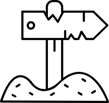 ok yönü konumu simgesi