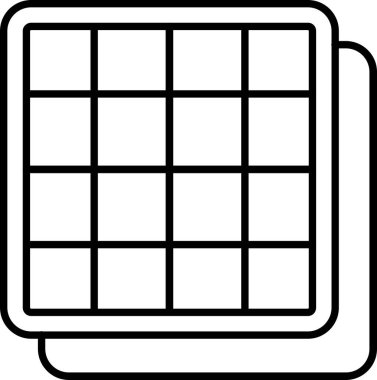 Klavye klavye simgesi ana hat biçiminde