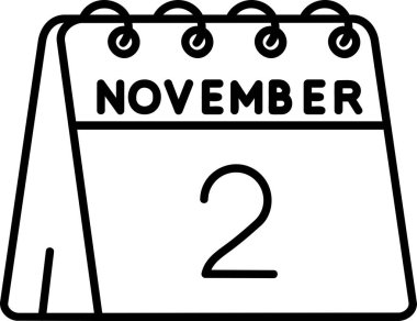 Kasım 'ın 1 aralığının yazılı olduğu takvim. Takvim simgesi. takvim simgesi takvim simgesidir.
