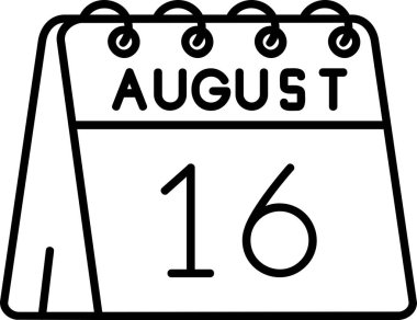 Kolayca değiştirilebilen ya da düzenlenebilen takvim sembolü vektörü simgesi