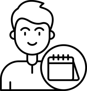 Bayrak simgesine sahip iş adamı, özet tarzı