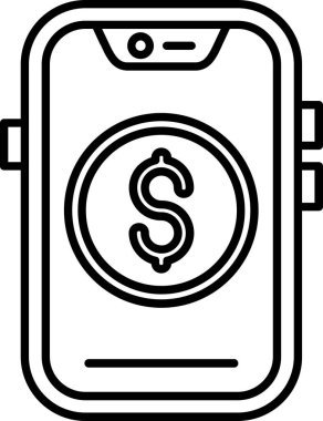 para simgesi vektör illüstrasyonu