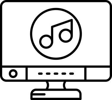 dizüstü bilgisayar simgesi, vektör illüstrasyonu