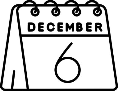 Aralık tarihli takvim