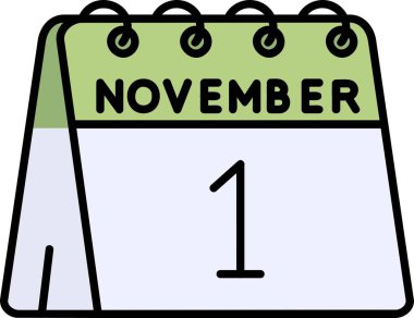 Takvim simgesi tasarımı, vektör illüstrasyonu