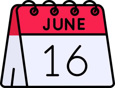 Takvim simge tasarlamak vektör