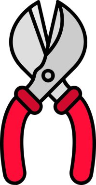 Boks eldiveni simgesi, basit vektör illüstrasyonu