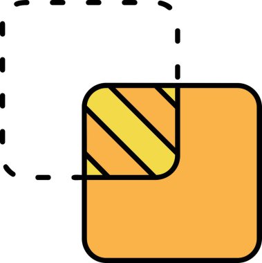 Modern b 'nin vektör illüstrasyonu eksik simgesi