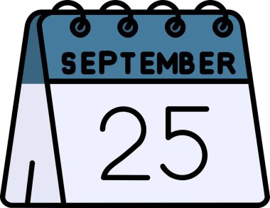 takvim çizgisi simgesi tasarımı