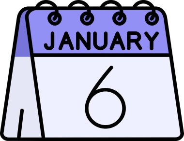 Takvim simge tasarlamak vektör