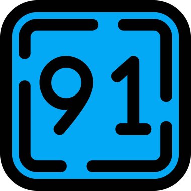 Bir takvim simgesinin vektör illüstrasyonu