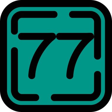 77 simge, özet biçimi