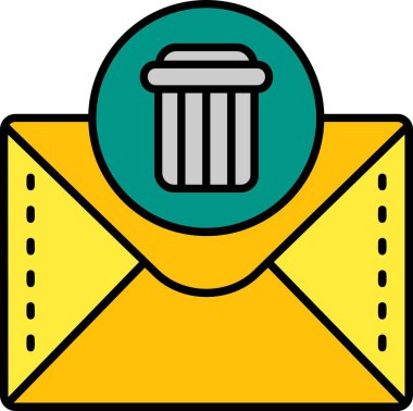 e-posta simgesi doldurulmuş - özet biçimi