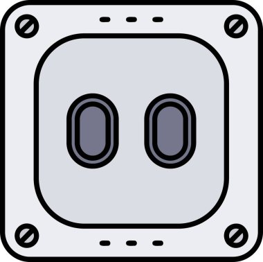 Soketin vektör illüstrasyonu
