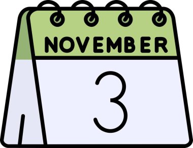 5 Kasım takvim simgesi