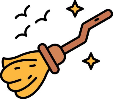 Süpürge temizleme simgesi