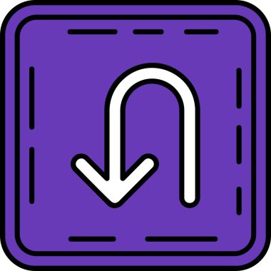 ok simgesi, vektör illüstrasyonu