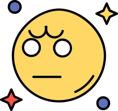 Ay simgesi. Beyaz arkaplanda izole edilmiş web tasarımı için ana uydu vektör simgesi