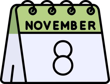 Takvim simge tasarlamak vektör